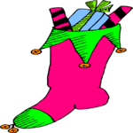 Stocking 47 Clip Art