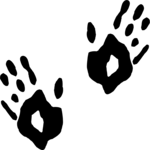 Hand Prints Clip Art