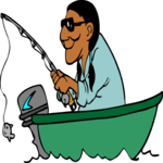 Fishing 062 Clip Art