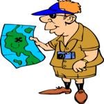 Tourist 29 Clip Art