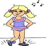 Dancer - Tap 5 Clip Art