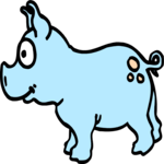 Pig 09 Clip Art