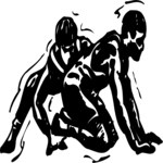 Wrestling 11 Clip Art