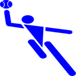 Basketball - Player 03 Clip Art