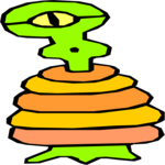 Space Alien 115 Clip Art