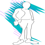 Hands in Pockets 1 Clip Art