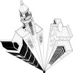 Skyscrapers 2 Clip Art