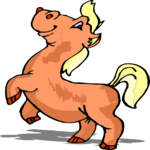 Horse Dancing Clip Art