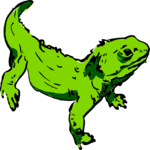 Lizard 1 Clip Art