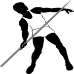 T & F - Javelin 3 Clip Art