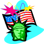 Statue of Liberty 1 Clip Art