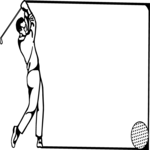 Golfer Frame