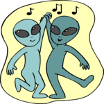 Space Aliens Dancing 2