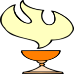 Holy Spirit & Chalice Clip Art