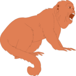 Monkey 03 Clip Art