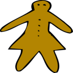 Ginger Bread Girl 2 Clip Art