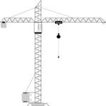 Crane 4 Clip Art