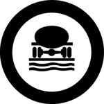 No Tankers on Bridge Clip Art