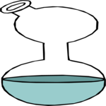 Chemistry - Flask 33 Clip Art