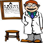 Optometrist 1 Clip Art