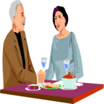 Couple Dining 21