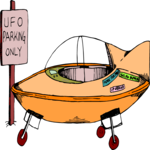 Space Ship 65 Clip Art