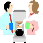 Coffee Break 1 Clip Art