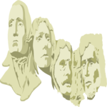 Mt Rushmore 5 Clip Art