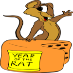 Year of the Rat Clip Art