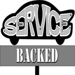 Service Backed Clip Art