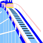 Roller Coaster 02 Clip Art