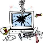 Computer Assault 1 Clip Art