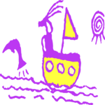 Sailing (2) Clip Art