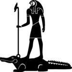 Egyptian Deity 02 Clip Art