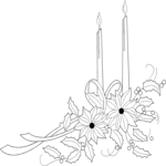 Candles 1 Clip Art