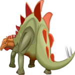 Stegosaurus 10 Clip Art