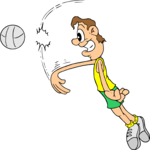 Volleyball 36 Clip Art