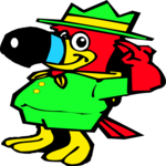 Toucan Scout Clip Art