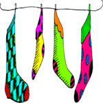 Stockings 2 Clip Art