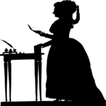 Victorian Woman 1 Clip Art