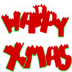 Happy Christmas 2 Clip Art