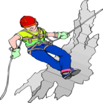 Mountain Climbing 28 Clip Art