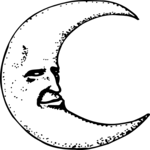 Moon 23 Clip Art