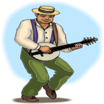 Banjo Player 3