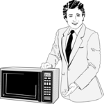 Housewares Salesman Clip Art