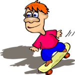 Skateboarding 57 Clip Art