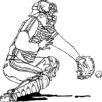 Catcher 1 Clip Art