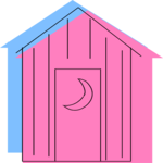 Outhouse 6 Clip Art