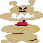 Dog - Angry 1 Clip Art