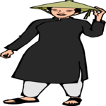 Asian Man 4 Clip Art